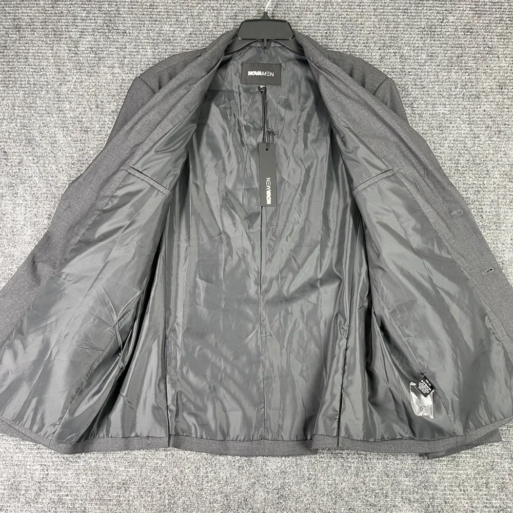 Fashion Nova Suit Jacket‎ Modern Stretch Two Button Formal Mens XL